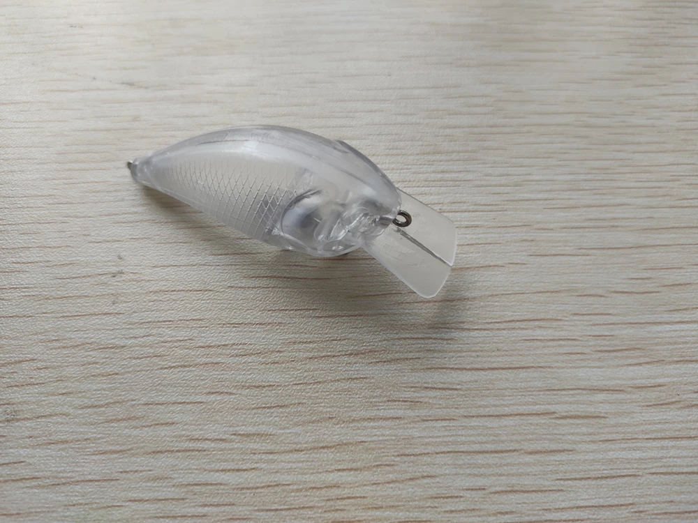 Неокрашенные рыболовные приманки 10 шт. жесткие наживки искусственные 71 мм 7 8 г