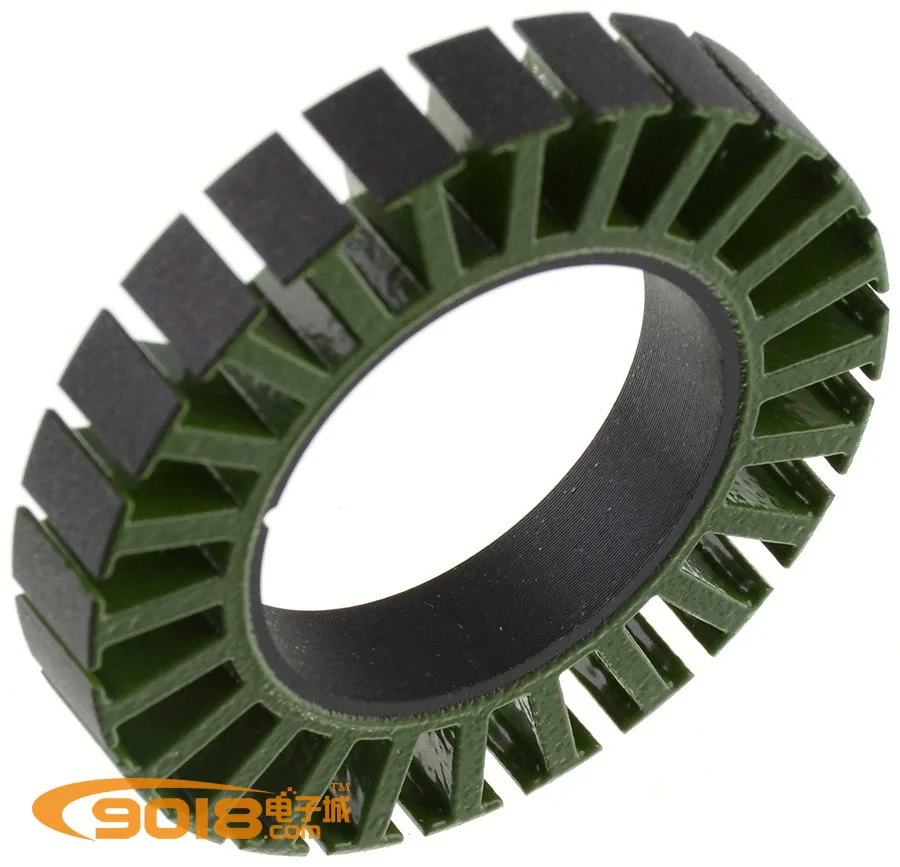 6110 DC бесщеточный двигатель дисковый генератор кремния стальной лист статора