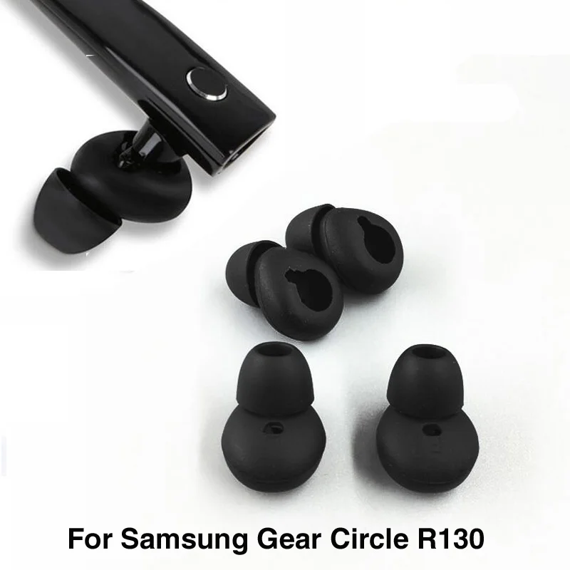 

Eartips For Samsung Gear Circle R130 Silicone Covers In-Ear Bluetooth Sport Earphones Ear pads headphones Earpads Earbuds