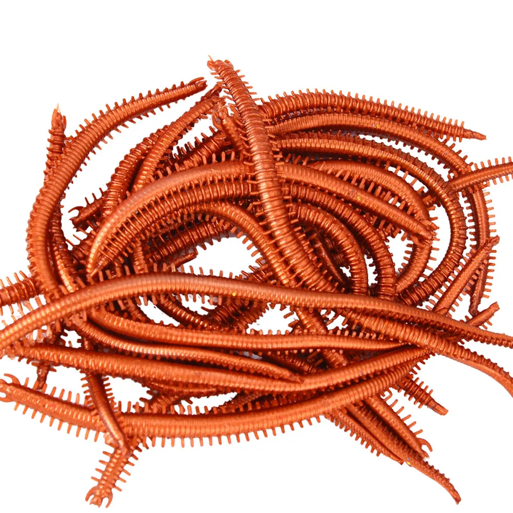Открытый 1 мешок приманки мягкие Bait14cm силиконовые черви для Рыболовная Приманка