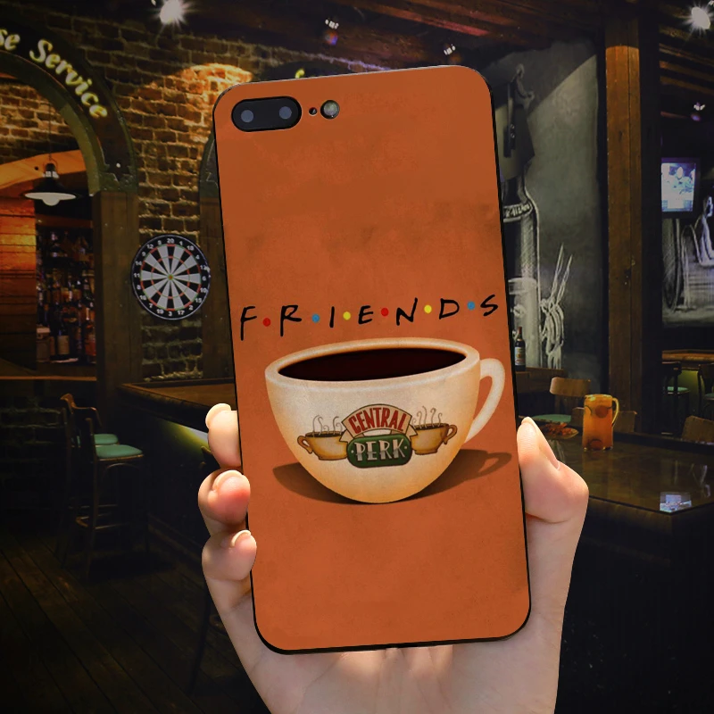 Мягкий чехол для телефона Friends TV Show Fundas iphone X 7 8 Plus 5 5S SE 6 6S XS XR XSMAX |