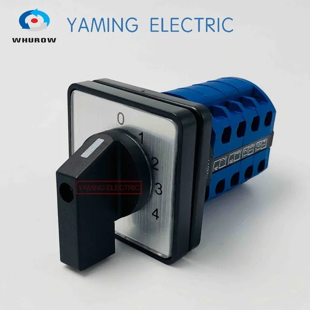 LW26 20/4 4 позиционный переключатель кулачковый фазный многопозиционный 20A 660V