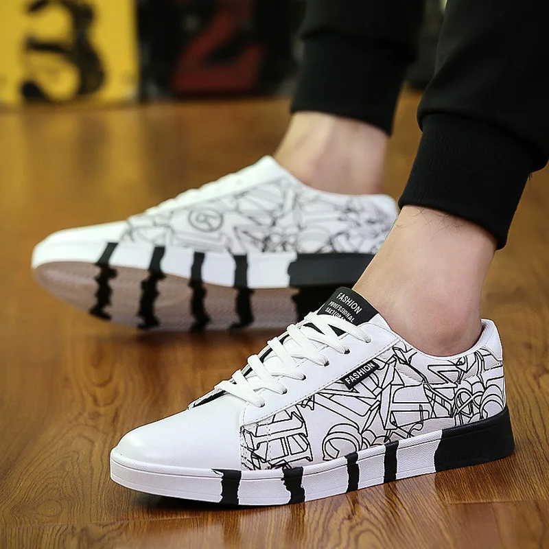 Spring New Men's Leisure Korean Fashion Canvas Shoes Sports Board Student Running | Обувь
