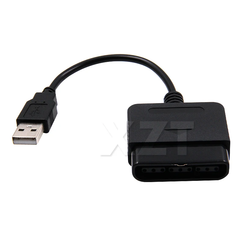 USB адаптер PZ 1 шт. конвертер для ПК видеоигр аксессуаров игрового контроллера PS2 на