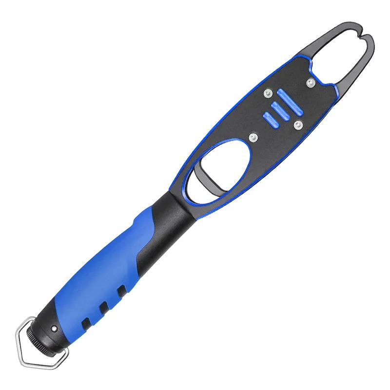 Blue-Grip LINNHUE, рыболовные плоскогубцы из алюминиевого сплава, набор захватов, разъемное кольцо, резаки, леска, крючок для восстановления, рыболовные снасти, высокое качество, Рыболовный инструмент - Цвет: Blue-Grip