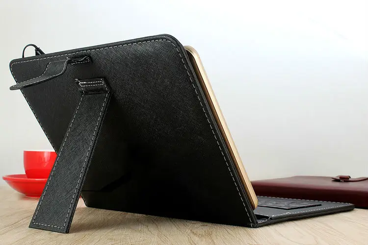 CARBAYTA ультра тонкая мультимедийная Кожаная клавиатура для Android Tablet PC 10 1 дюймов