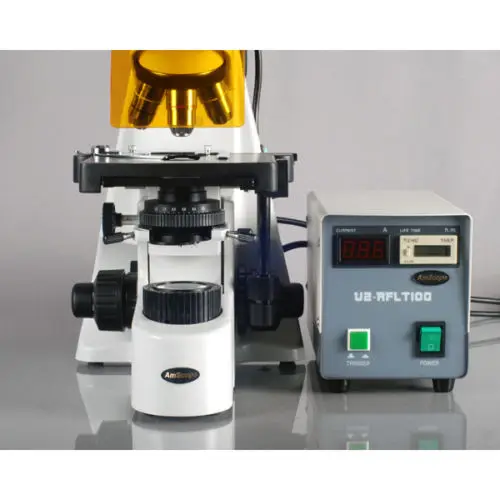 AmScope 40x-2500x Plan Infinity Extreme Widefield EPI-Fluorescent Microscope | Инструменты