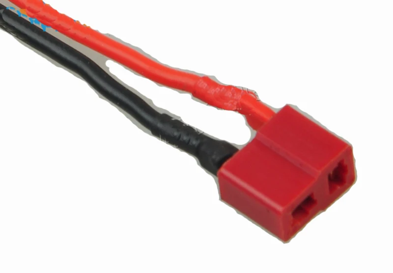 4PCS JST Female to T Plug Cable 18AWG Charging Line Battery Connector Wire Silicone for RC Drone Aircraft | Игрушки и хобби