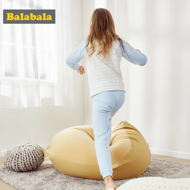 Balabala для девочек комплект из 2 предметов кошка хлопковая прилегающая Пижама