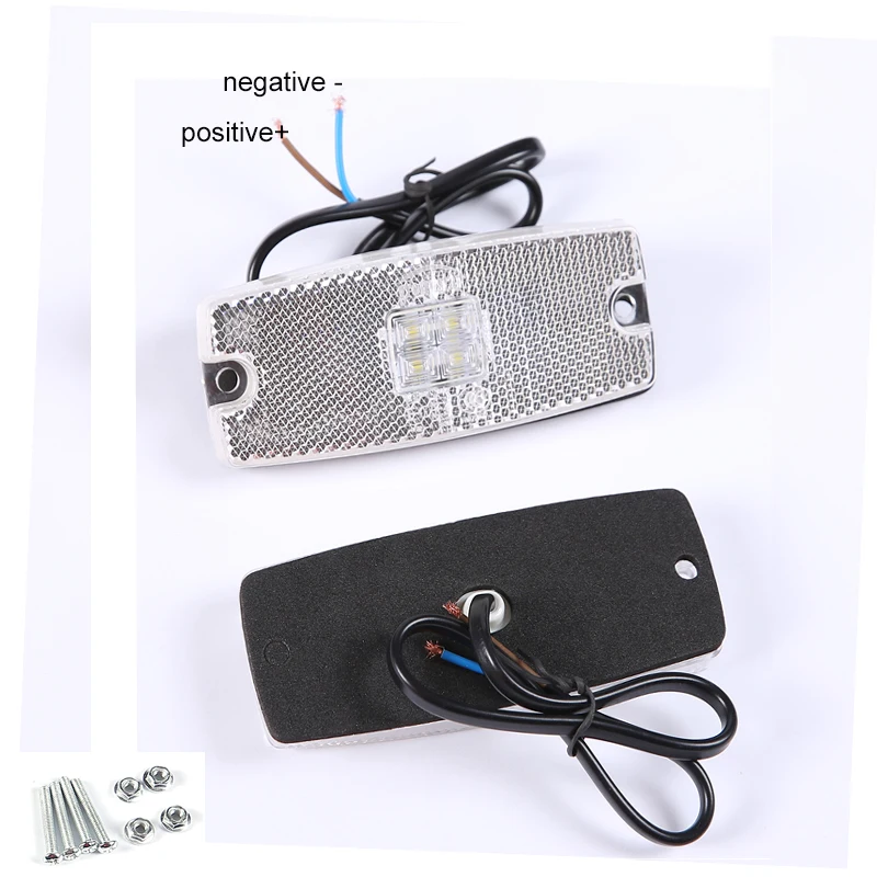 AOHEWEI 10 30 V ECE одобренный светодиодный индикатор белого света с отражателем для