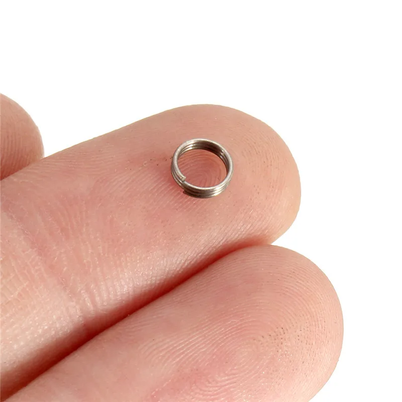 50 шт./лот стержни из нержавеющей стали/пружины для захвата полета круглые кольца