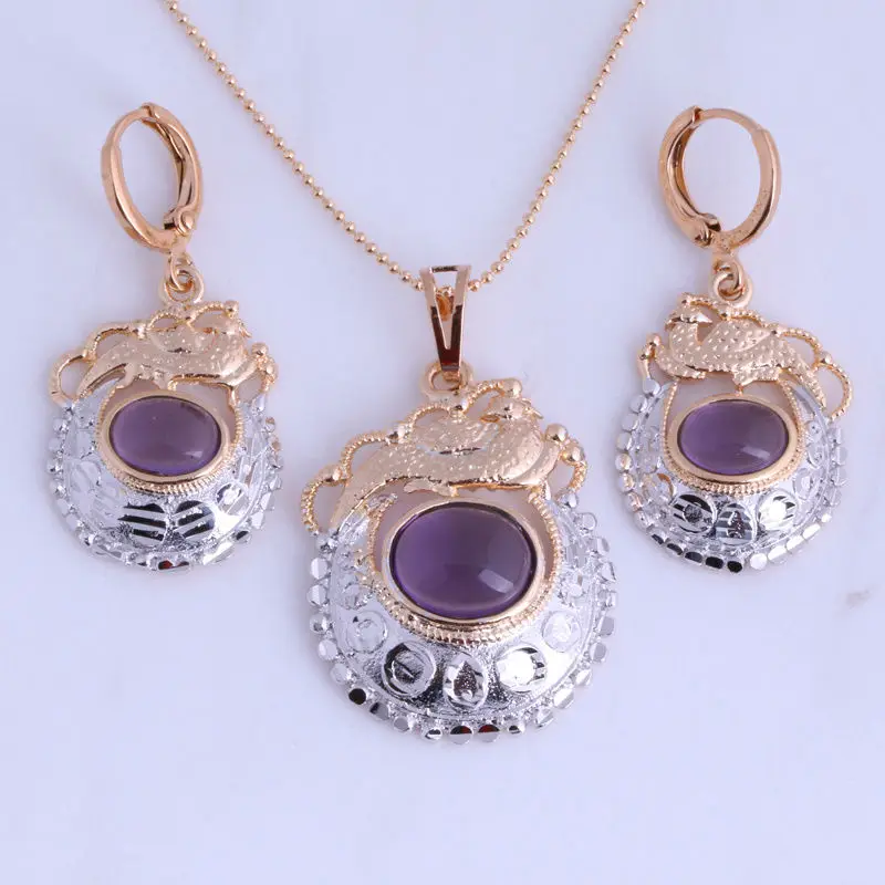 Любовный монолог симпатичный Феникс узоры Фиолетовый Кристалл Золотой Цвет