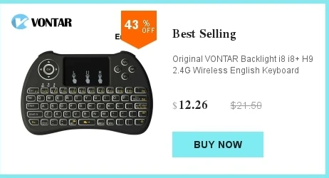 VONTAR TX2 Plus Air mouse QWTREY Keyboard 2,4G Беспроводная Мини-Клавиатура Тачпад Fly mouse с подсветкой Android tv BOX X96mini X96