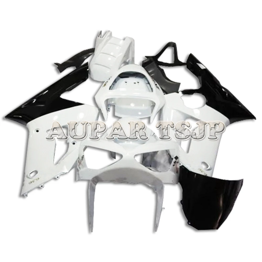 

Gloss White Black Lower Motorcycle Covers For Kawasaki ZX6R ZX636 2003 2004 03 04 Fairings ABS Injection Plastic Full Bodywork