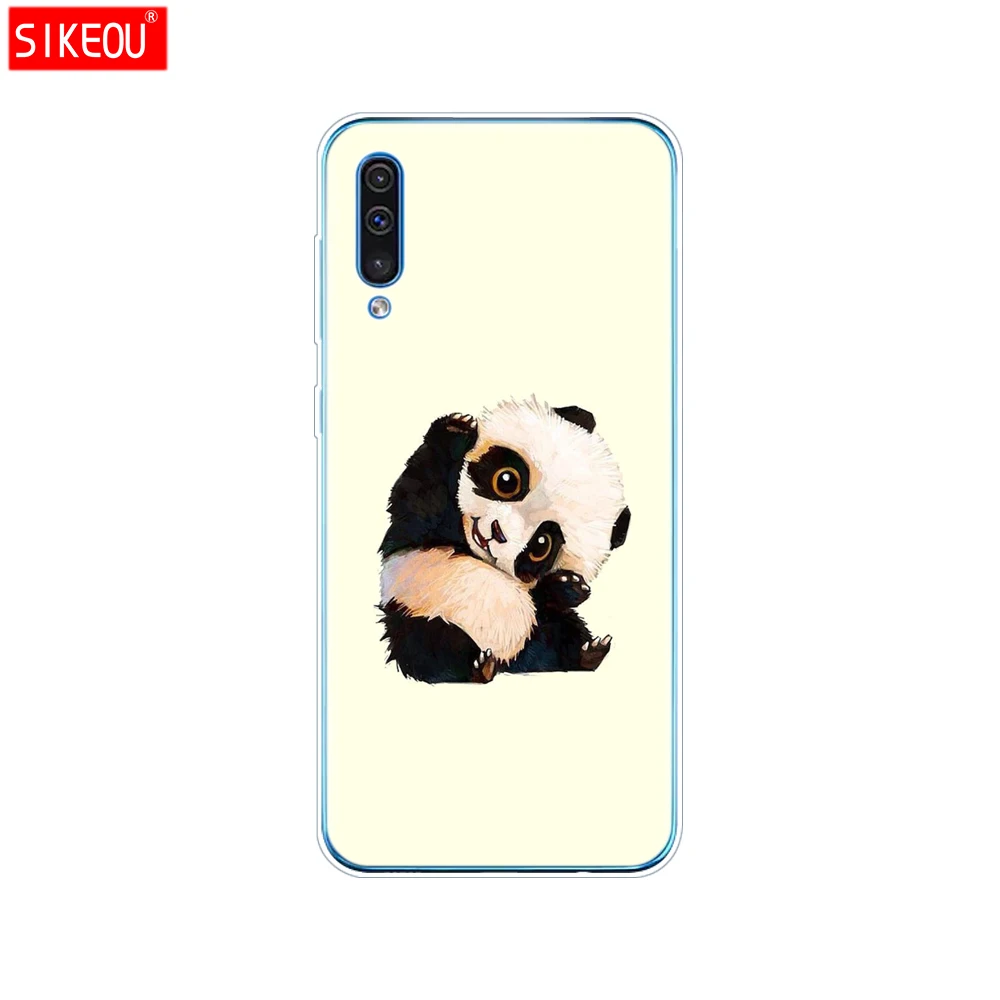 33681 Для samsung Galaxy A50 силиконовый прозрачный Футляр задняя крышка чехол для телефона для samsung A50 A505 A505F SM-A505F мягкий чехол 6,4 - Цвет: 33681