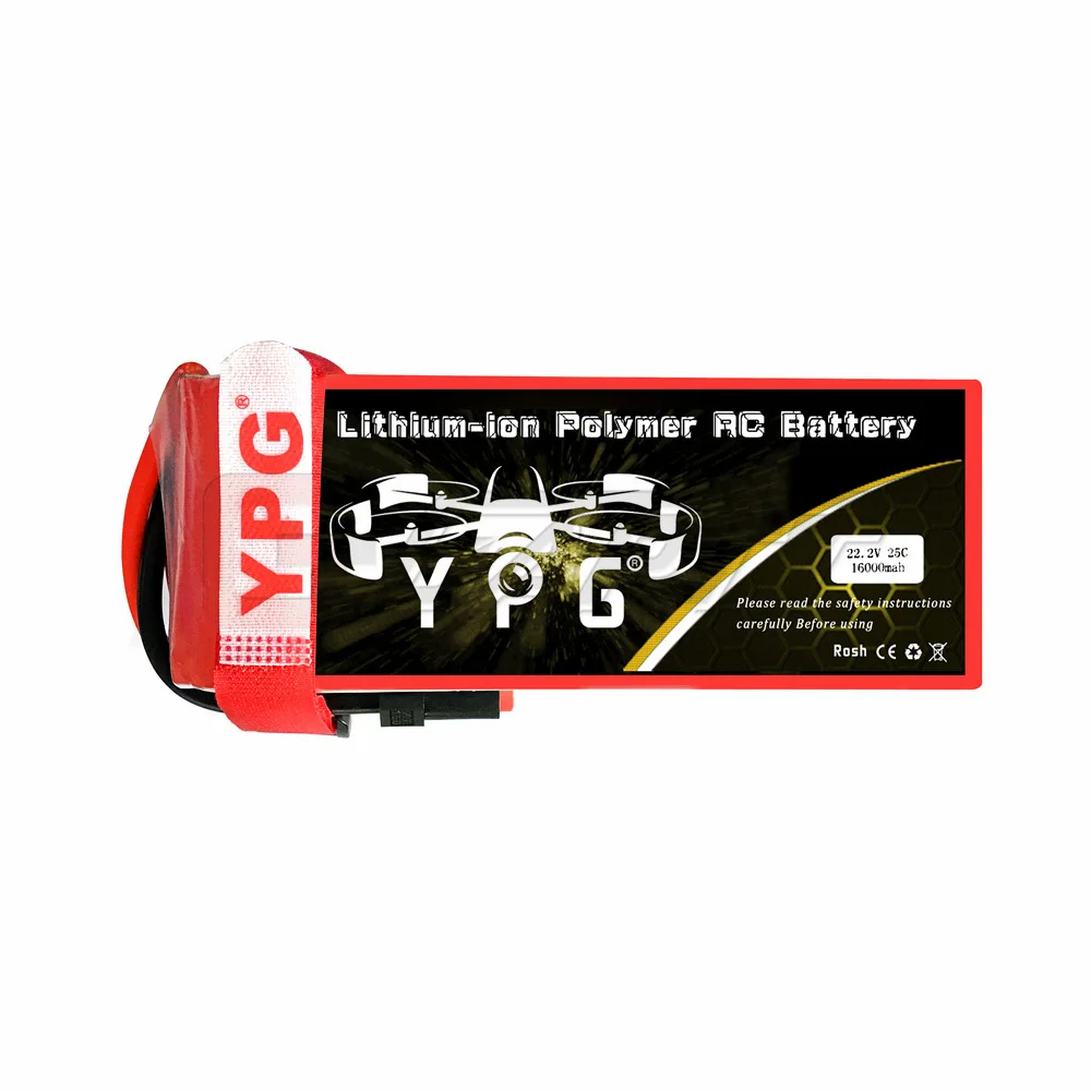 YPG 22 2 V 16000mah 25C 6S Высокая емкость Lipo Li poly батарея для RC мультикоптера Octocopter DJI S800 S1000