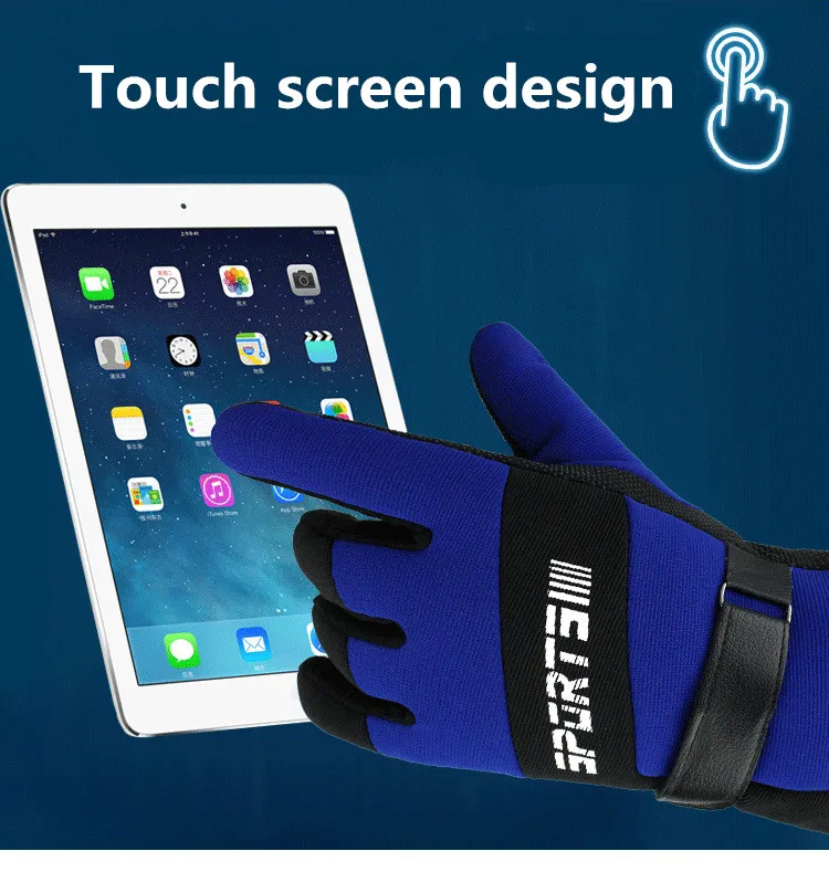 Мужские лыжные перчатки для сноуборда зимние мотоциклетные снегохода