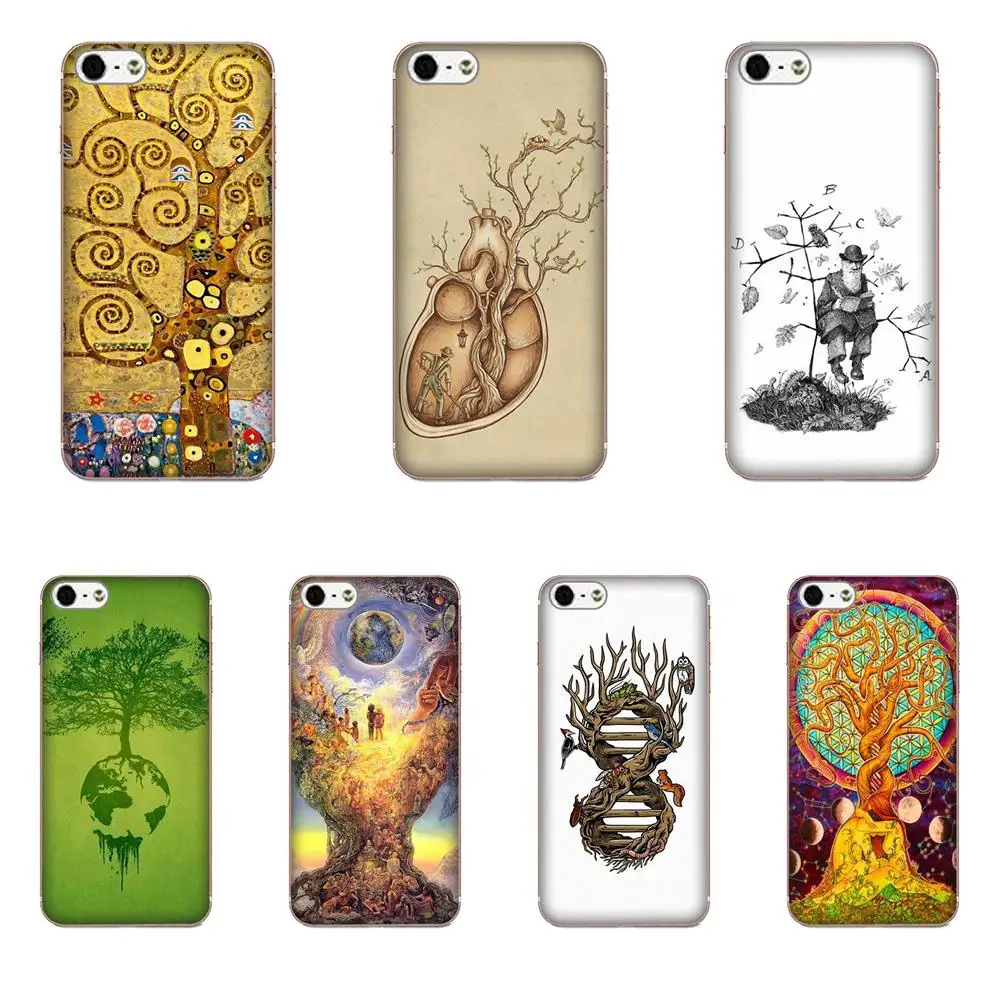 Чехол для телефона с изображением Древа Жизни цветка жизни Apple iPhone 4 4S 5 5C 5S SE 6 6S 7 8