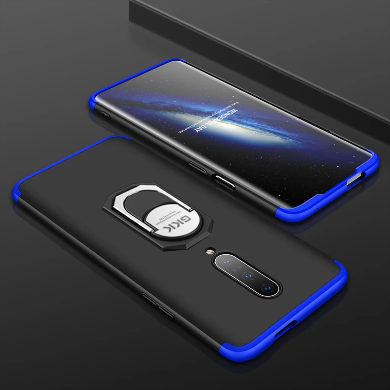 Чехол 9 цветов для Oneplus 7 Pro, роскошный чехол, полное защитное кольцо, противоударный чехол для телефона, чехол для Oneplus 7