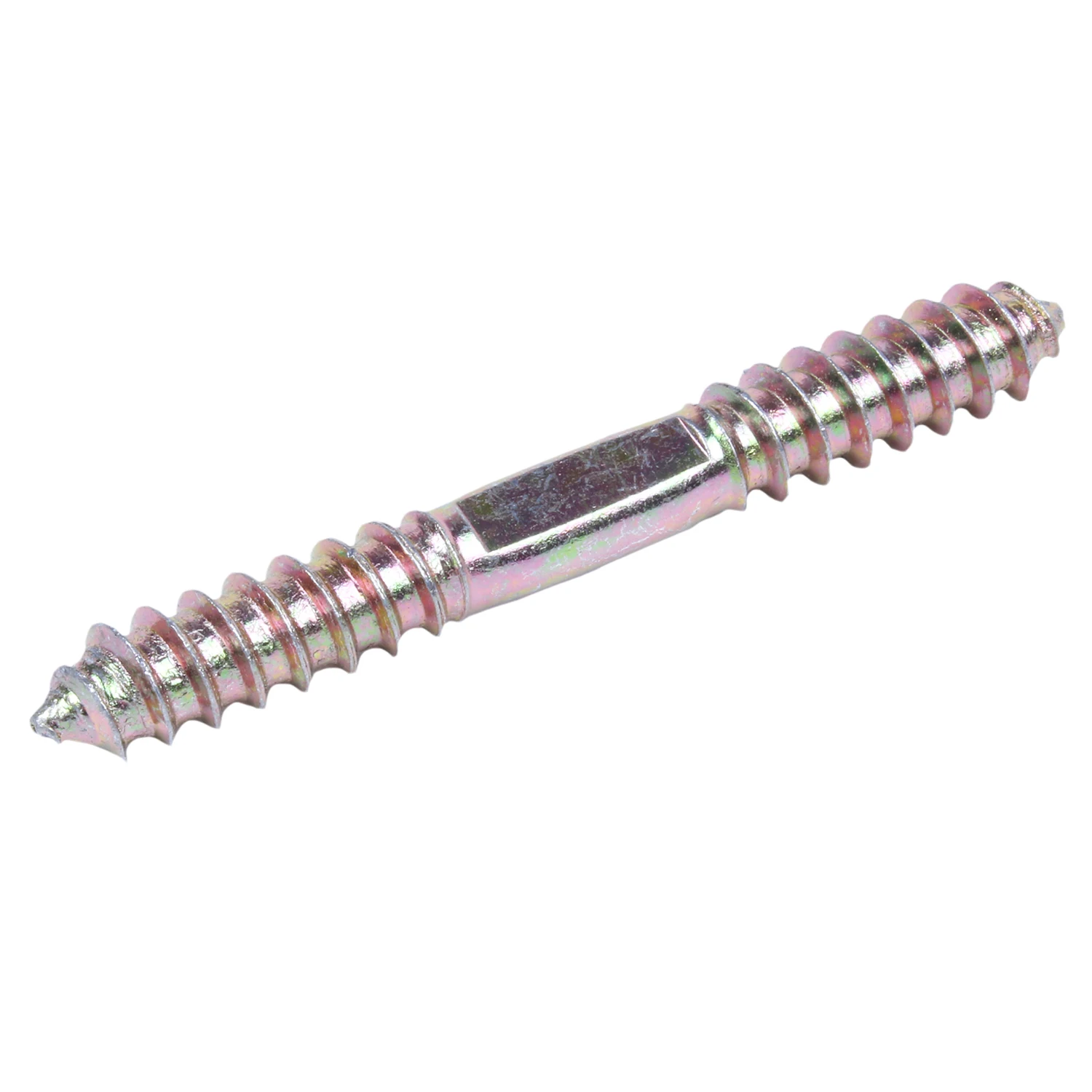 M8 x 70mm Double head Wood to Furniture Fixing Dowel Screw 10Pcs | Обустройство дома