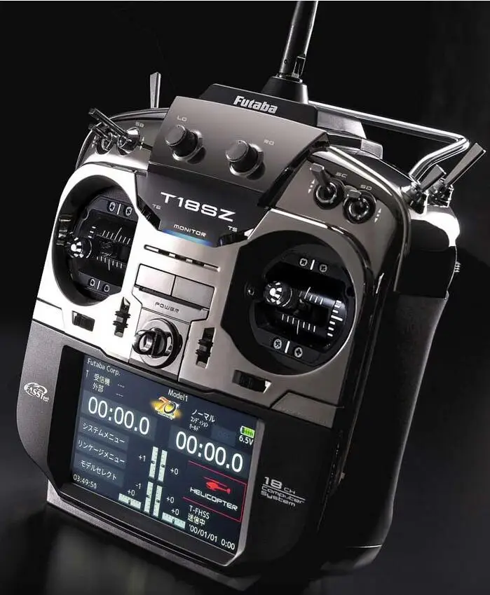 Futaba 18SZ 2,4 GHz FASST передатчик дистанционного управления(ni-mh) с R7008SB приемником 2,4G для вертолетный мультиротор