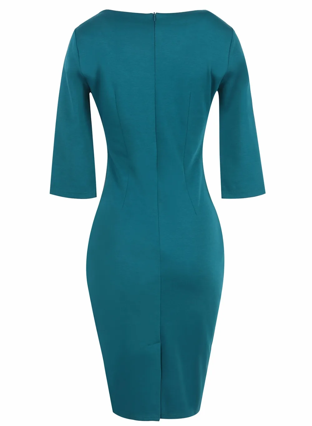 Ретро Вышивка крючком Floral Sheath Dress 2017 женская обувь Bodycon зеленый социальных