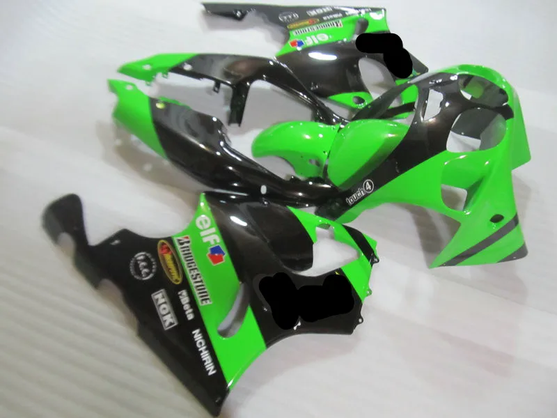 Комплект обтекателей для мотоцикла KAWASAKI Ninja ZX7R 97 99 00 01 02 03 ZX 7R 1997 2000 2003 ABS зеленый