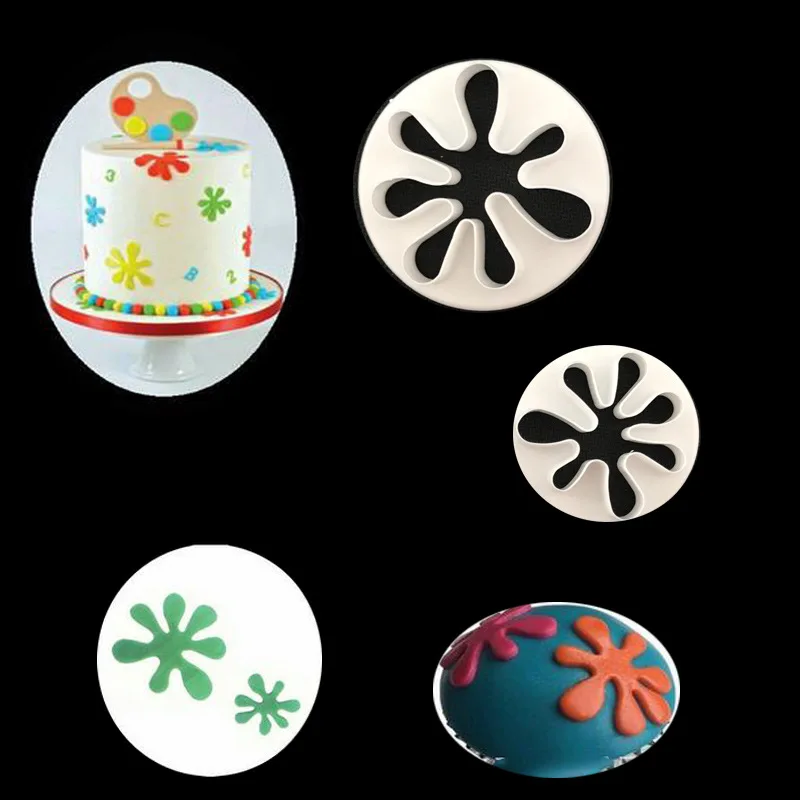Форма для торта маленькие ладони пластиковый набор мастики резак форма выпечки