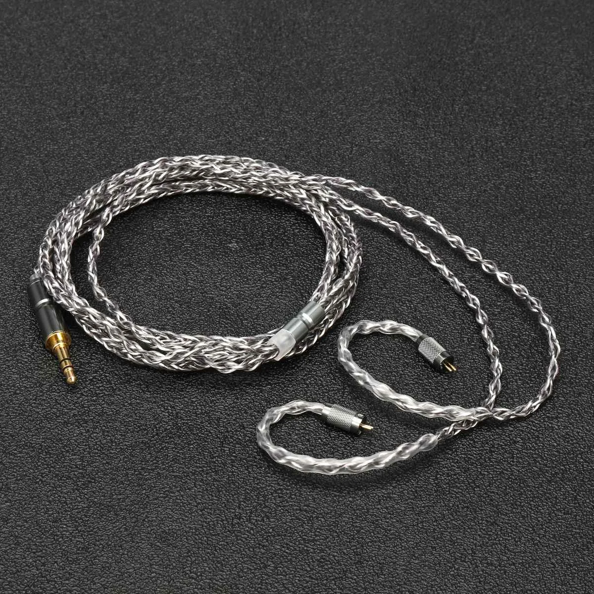 BGVP 400 провод OCC HiFi кабель для DM6 DMG DMS монитор наушники MMCX 0,78 мм наушники для меломанов кабель для наушников DIY