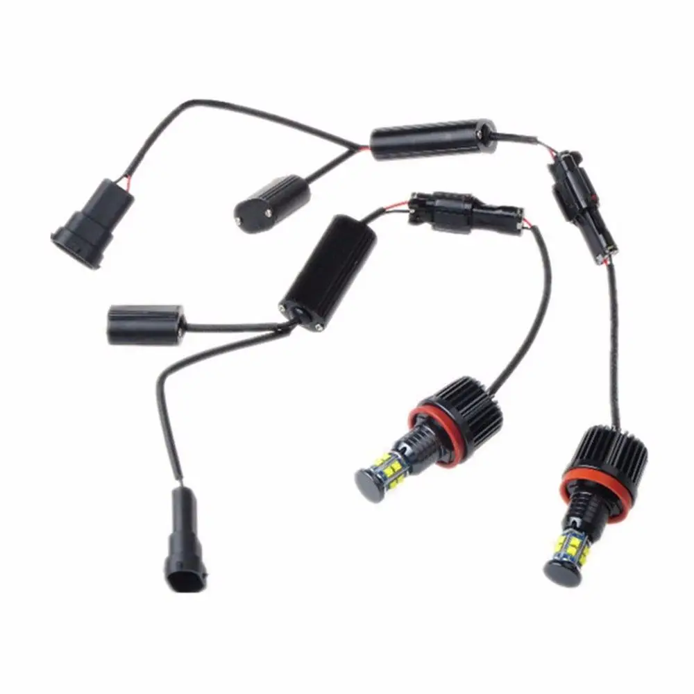 H8 Ангельские глазки светодиодный фары лампы Белый гало кольца CREE чипы 120 Вт