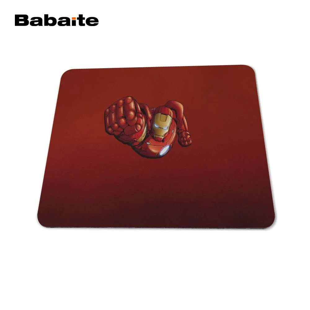 Коврик для мыши Babaite дизайнерский рисунок с мышью Железного человека коврики