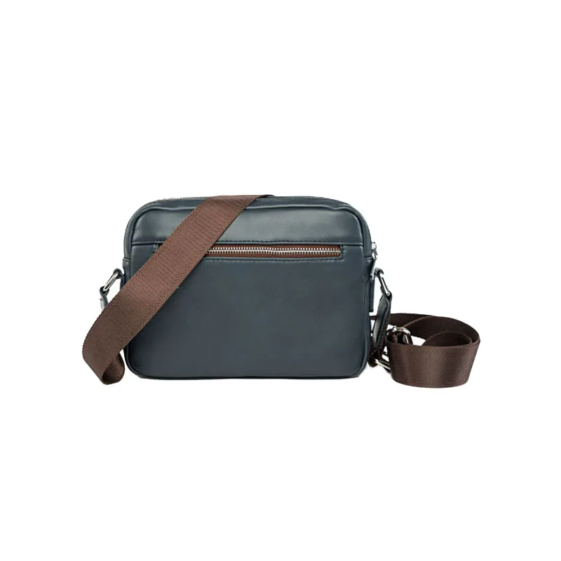 Men's Small Satchels Bag 2018 Fashion Leisure Leather Messenger For Men Brown PU Side Bags Mens Travel Shoulder |