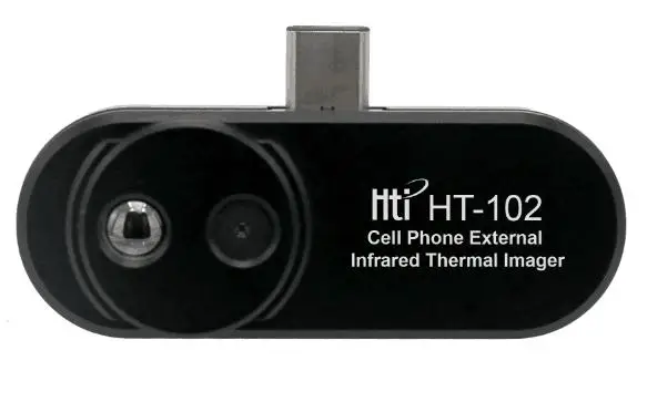 Hti HT-102 мобильный телефон тепловая инфракрасная Imager Поддержка видео и фотографий запись лица обнаружения изображений камера для Android