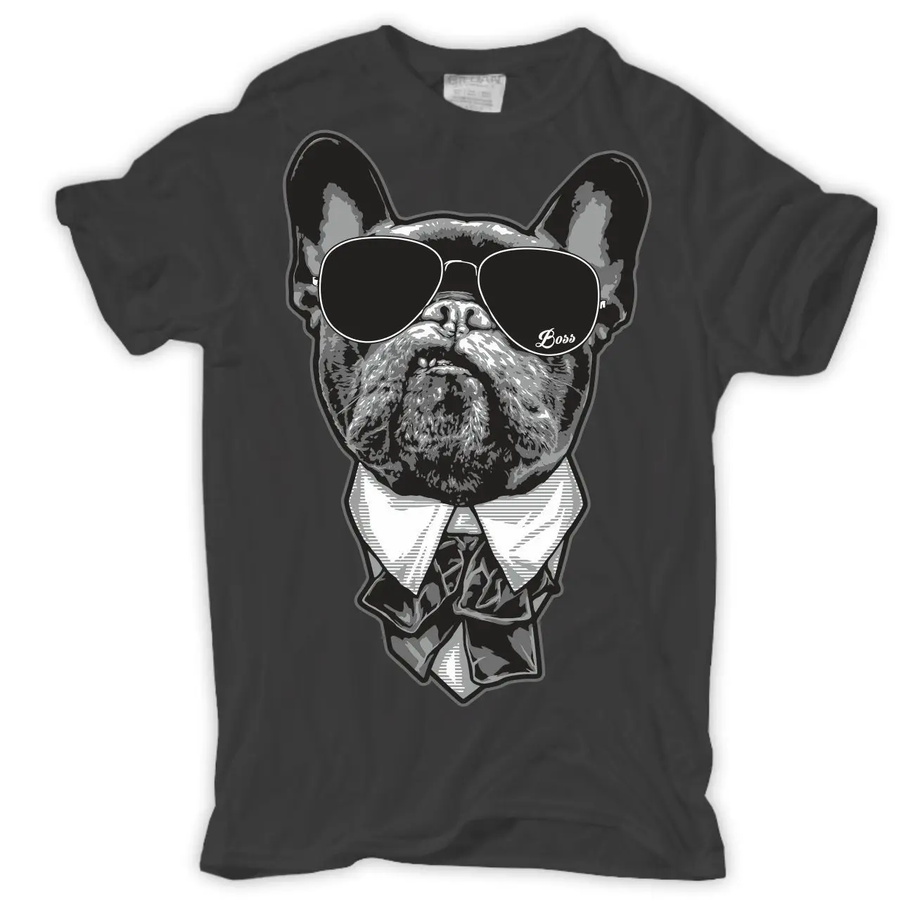 Funny Clothing Casual Short Sleeve Tshirts T-Shirt French Bulldog Hunde Dogs Franzosische Bulldogge Trend Neu Original | Мужская одежда