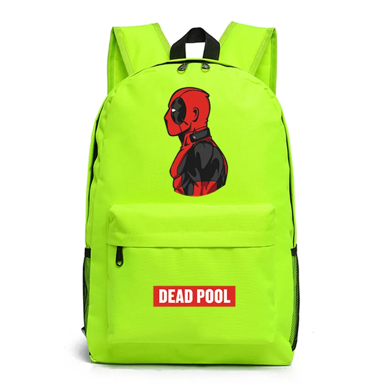 Новое поступление, Мстители из комиксов Marvel deadpool, рюкзак с принтом, школьные сумки, багажные дорожные сумки - Цвет: DP-07