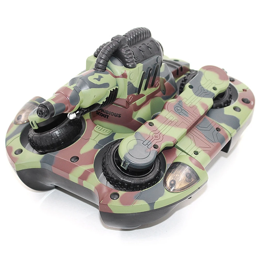 Танк-амфизия 24883A 2 4 ГГц беспроводной RC бак для автомобиля воды/Land Mode с