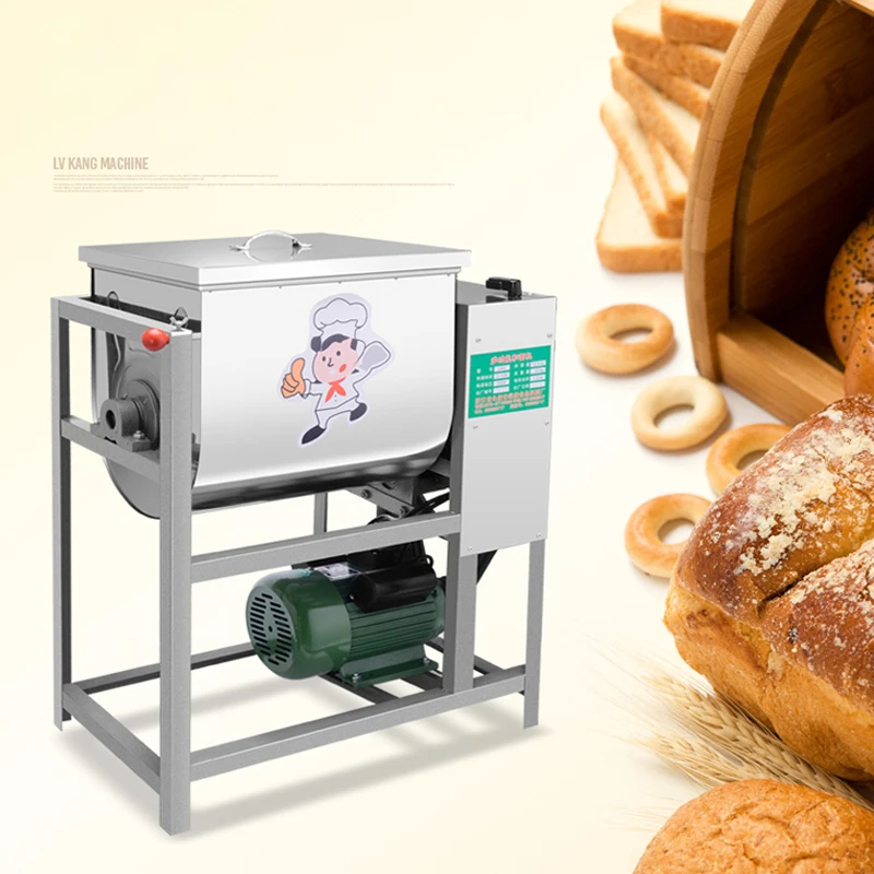 5kg Commercial Dough Mixer Flour Stirring The Pasta Machine Kneading mixing machine capacity 2200w | Бытовая техника