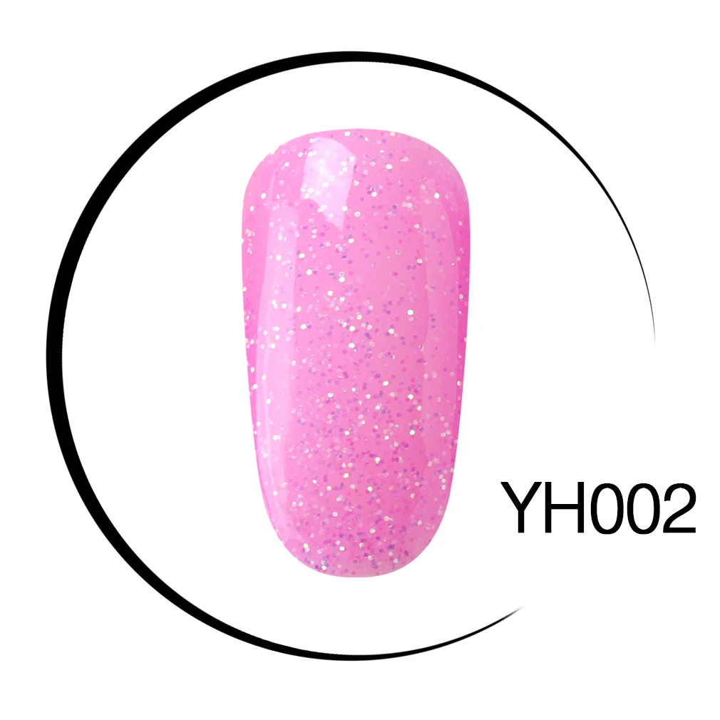 YH002 Elite99 10 мл УФ-гель для ногтей фиолетовый лак для ногтей Полупостоянный Гель-лак для ногтей - Цвет: YH002
