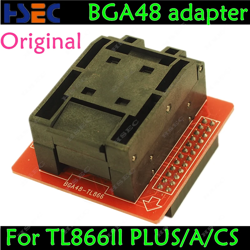 XRIICHA BGA48 гнездо адаптера для XGecu TL866II Plus Minipro TL866CS TL866A USB Универсальный программист