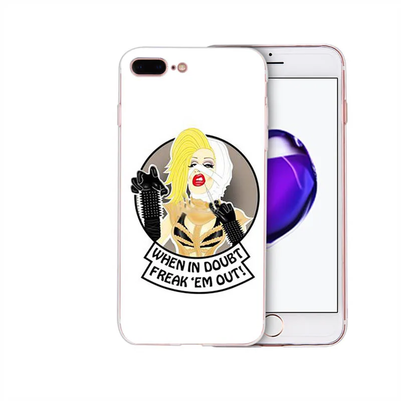 case 17 Чехлы RuPaul Drag queen, силиконовый мягкий чехол для телефона iPhone, чехлы на заднюю панель для iPhone X 10 XR XS MAX 5 5S SE 6 6 S Plus 7 8 Coque - Цвет: case 17