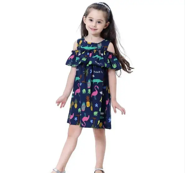 New Girls Dinosaur Dresses Kids Costume Dress For Princess Baby Halloween Year Clothes | Детская одежда и обувь