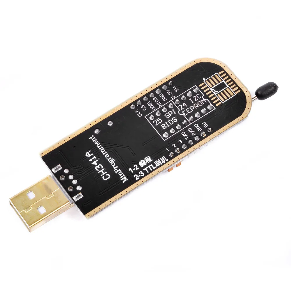 1 шт. CH341A CH341 24 25 серии EEPROM флэш-биос USB программатор с программным обеспечением и