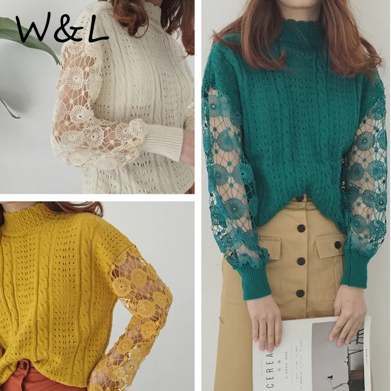 2017 Для женщин трикотажные олимпийки Водолазка пуловер перемычки тянуть