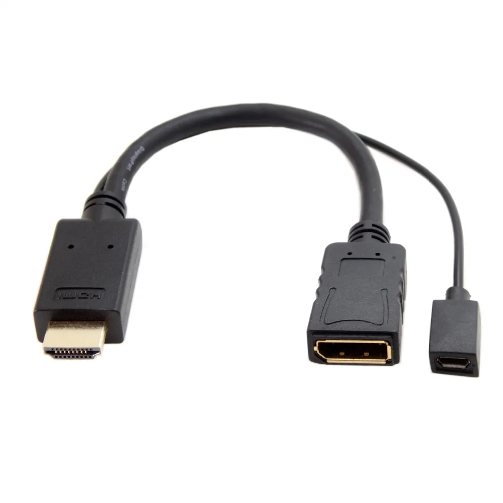 0,2 м HDMI источник папа-Дисплей порт женский Дисплей Порт DP раковина 4 K 2 K видео кабель для ПК монитор для ноутбука 20 см