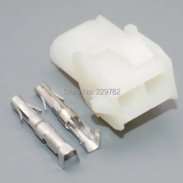 Shhworld 2 Pin PA66 1-480699-0 автомобильный Женский Мужской Электрический жгут проводов