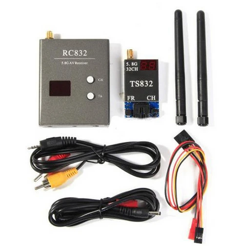 FPV Boscam 32Ch 5 8 Г 600 МВт км Беспроводной AV передатчик TS832 приемник RC832|wireless av transmitter|av