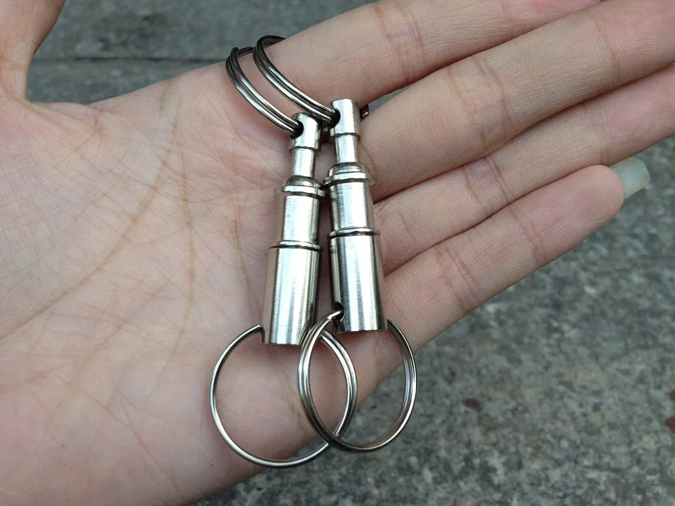 EDC брелок карабин для ключа быстросъемное кольцо ключей отдельная съемная пряжка