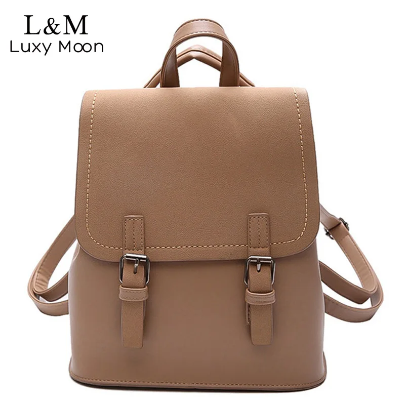 Рюкзак женские рюкзаки модные маленькие школьные сумки для девочек черный