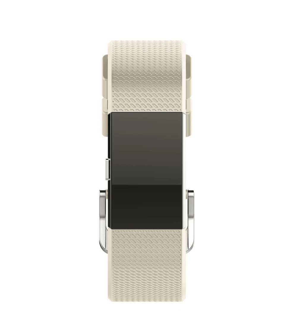 Сменный силиконовый ремешок для часов, браслет для Fitbit Charge 2, спортивные Смарт-часы, черный, белый ремешок для часов, ремешок для Fitbit 2