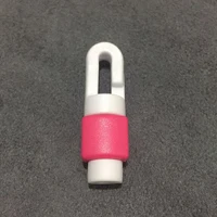 Red Протектор для кабеля наушников для iphone провод для наушников Органайзер Earpods шнур протектор защитный чехол цвета катушки намотки крышки - Цвет: Red